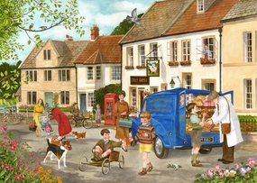 Gingerbread Boys - BIG 500 Piece Jigsaw Puzzle