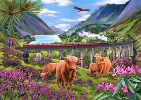 Glenfinnan Ladies - BIG 500 Piece Jigsaw Puzzle