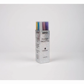 Glitter Markers - 9 Colours