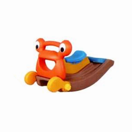GOLD Kids Slide cum Rocking Horse-Multicolor Outdoor playground