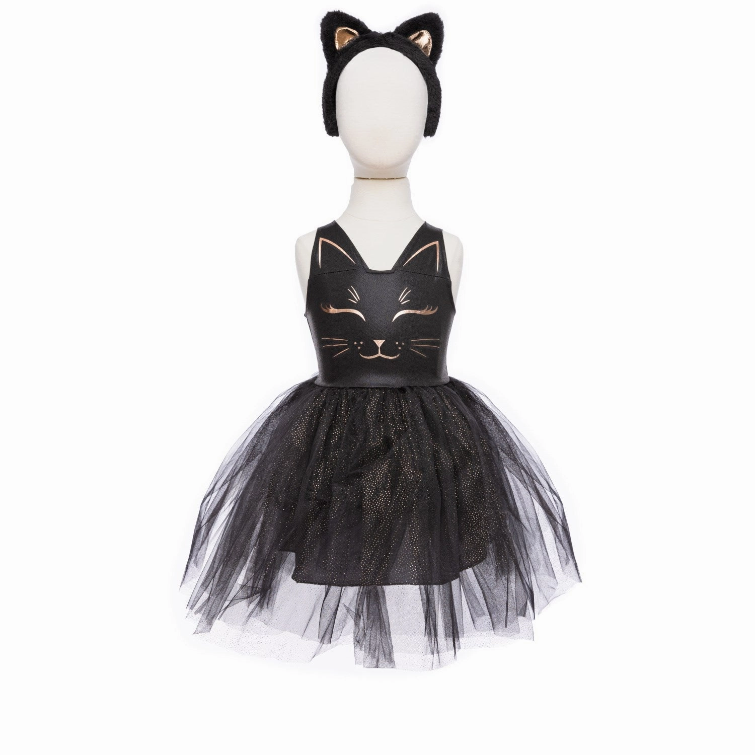 Great Pretenders Black Cat Dress and Headpiece