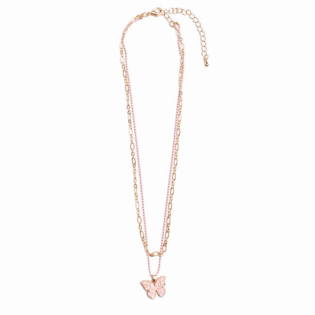 Great Pretenders Boutique Chic Bubbly Butterfly Necklace