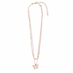 Great Pretenders Boutique Chic Bubbly Butterfly Necklace