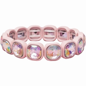 Great Pretenders Boutique Chic Swiftie Pink Gem Bracelet