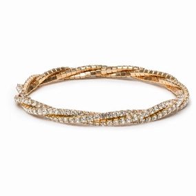 Great Pretenders Boutique Diamante Twist Bracelet