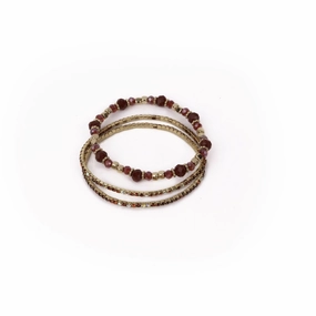 Great Pretenders Boutique Ruby Red Bracelet Set 3 Pcs