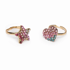 Great Pretenders Dreams of Love Spinner Rings 2pc