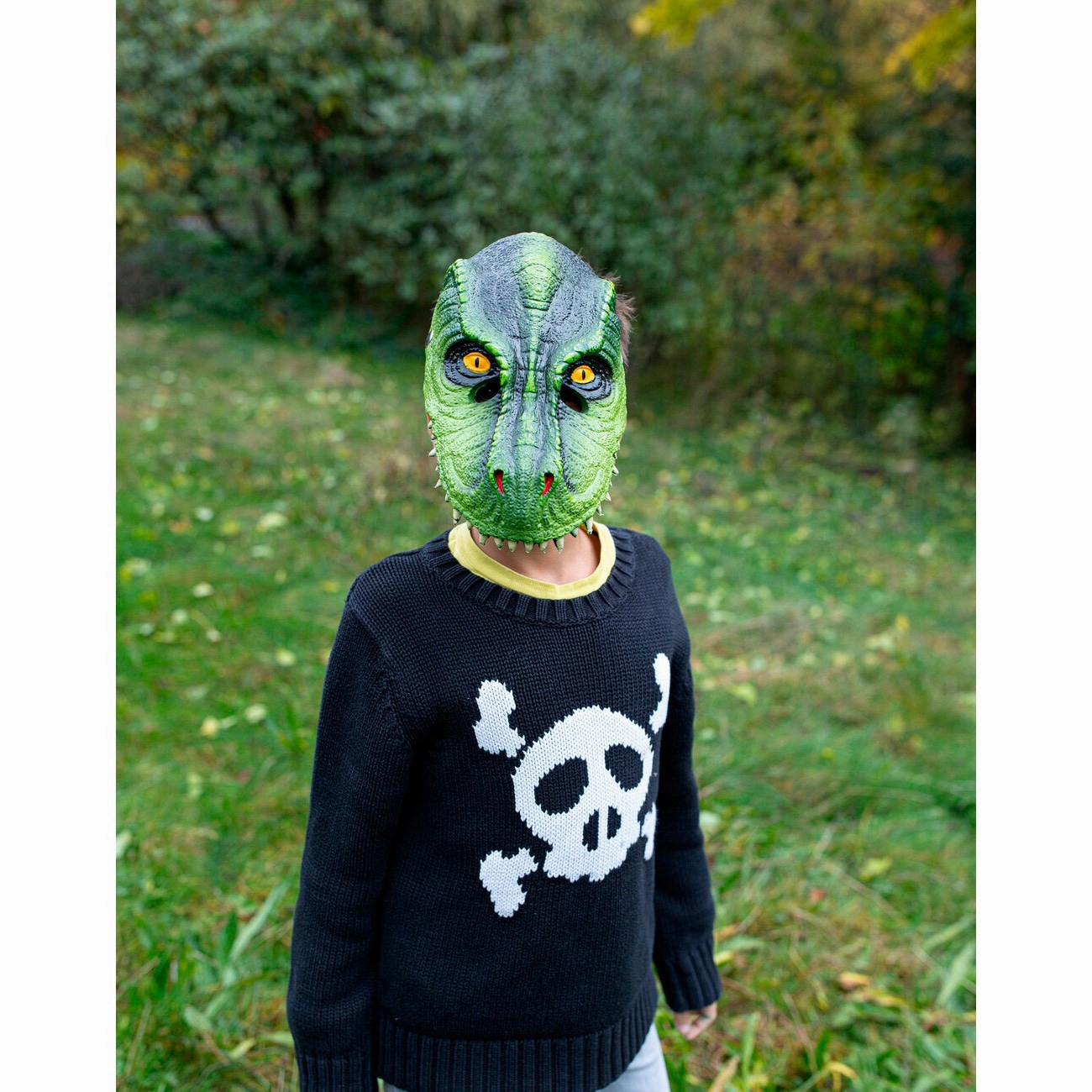 Great Pretenders Green T-Rex Dino Mask