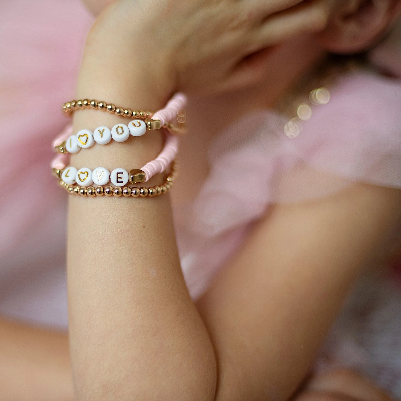Great Pretenders Pink Love Bracelet
