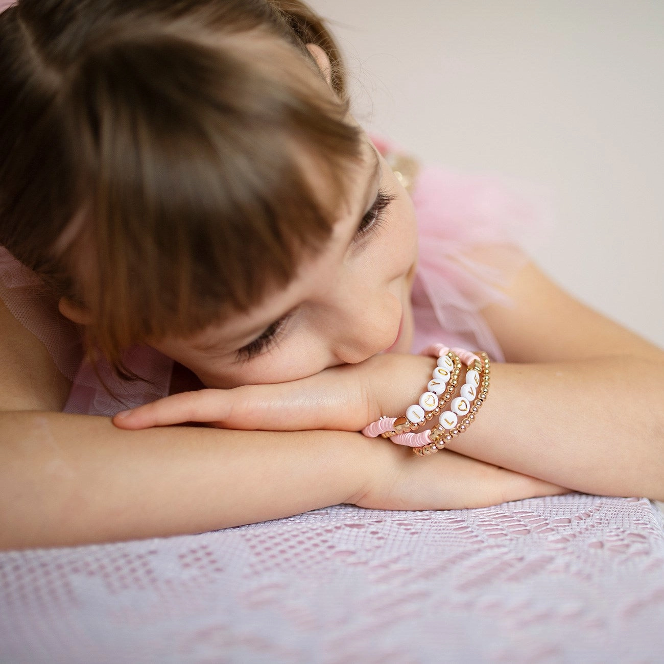 Great Pretenders Pink Love Bracelet