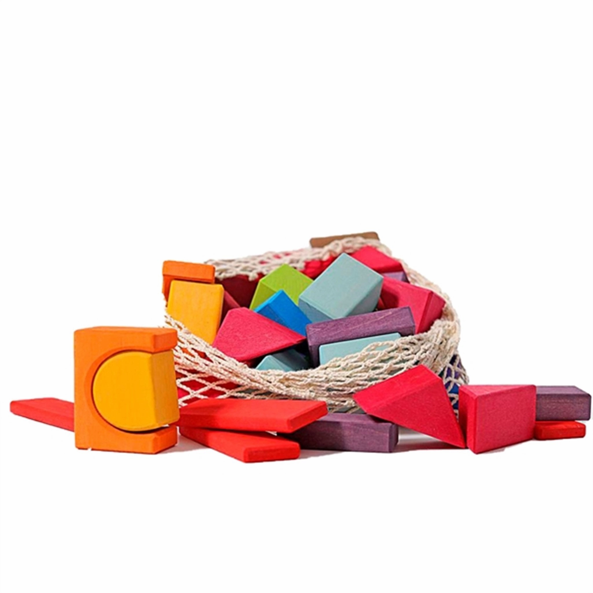 GRIMMS Blocks 60 Colored Geo-Blocks