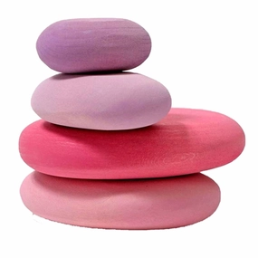 GRIMMS Stacking Tower Flamingo Pebbles