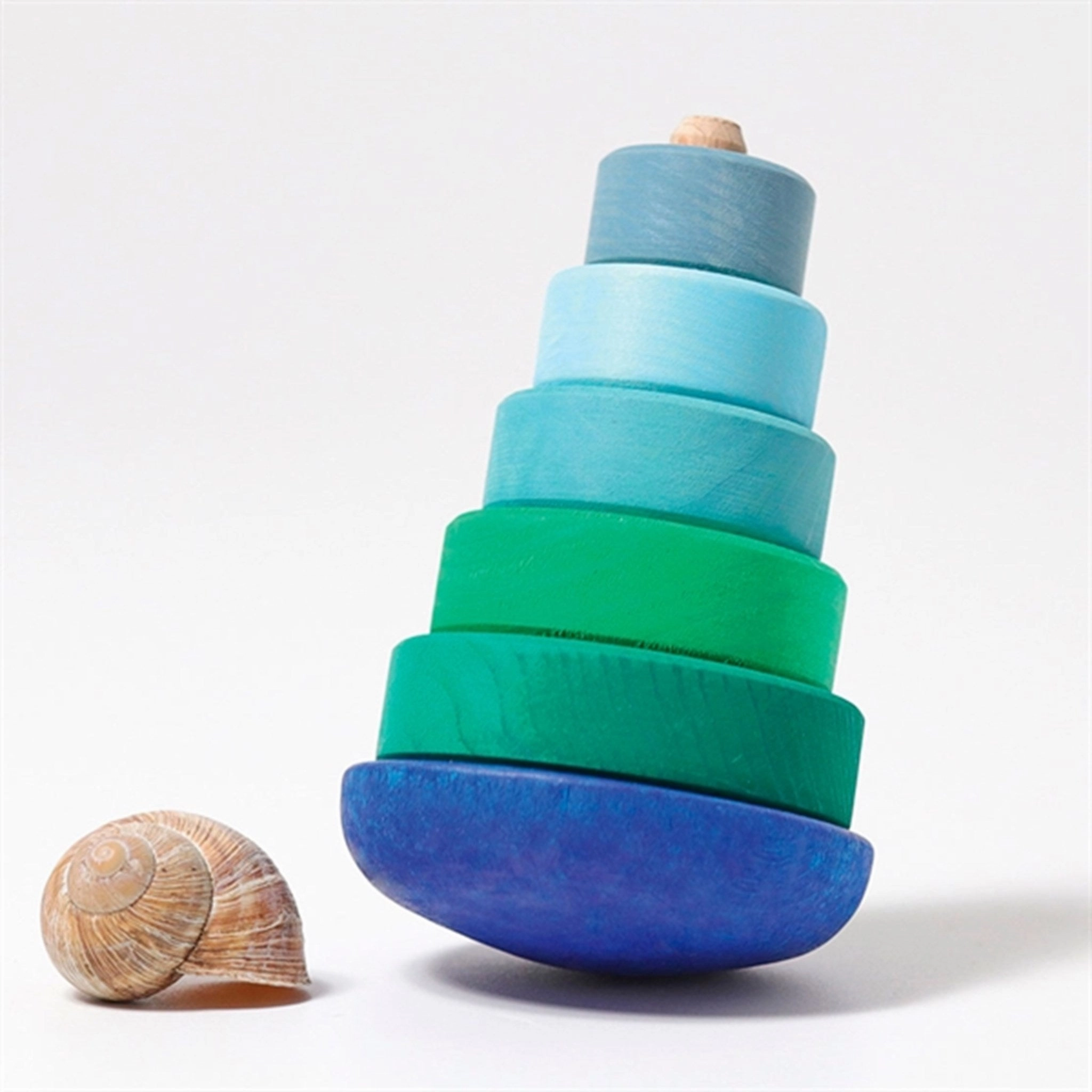 GRIMMS Stacking TowerPink Wobbly