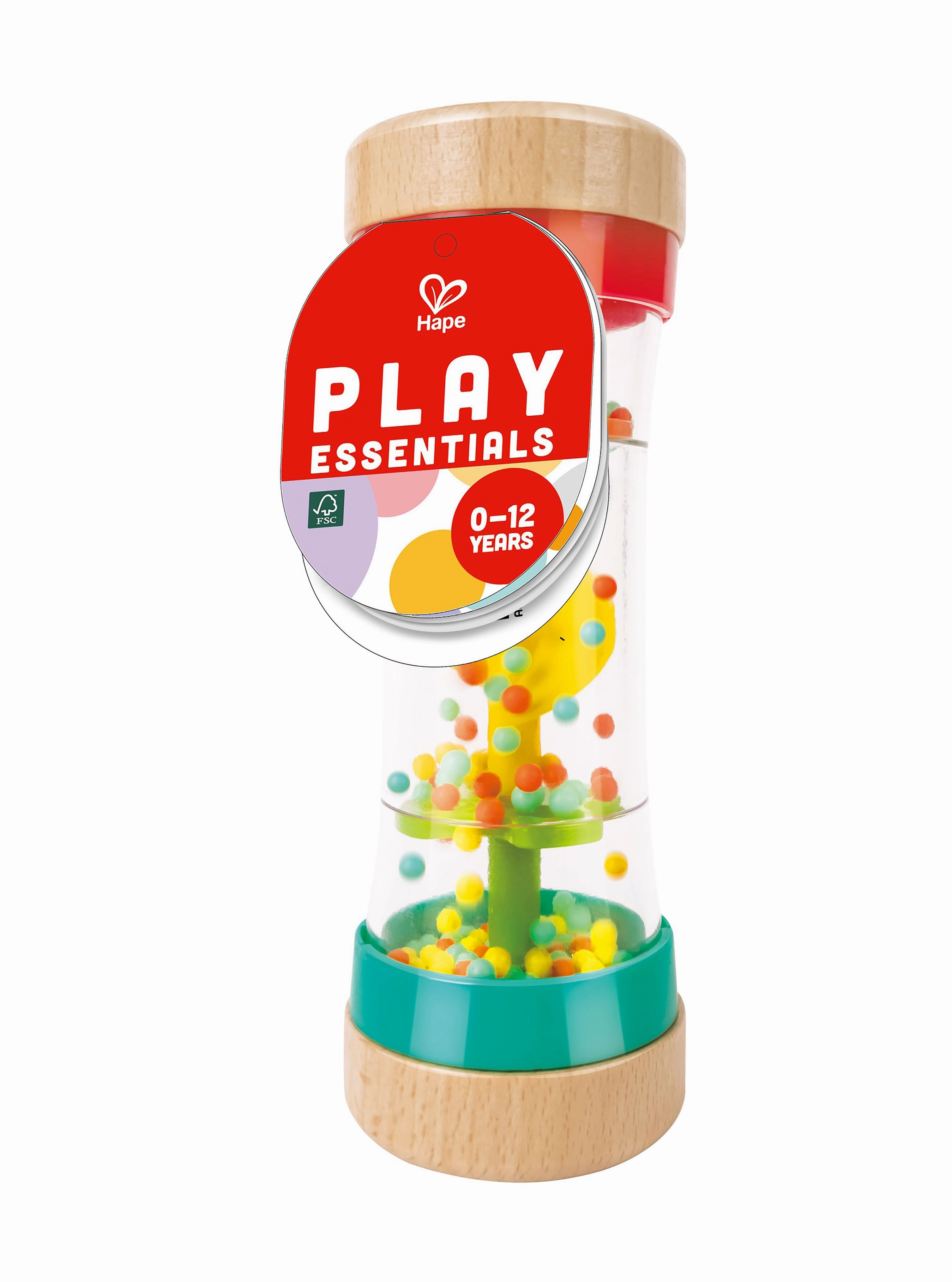 Hape Beaded Raindrops Rainmaker, 0M , Rainbow