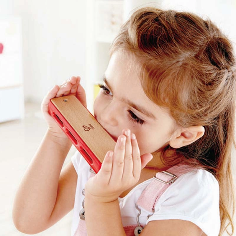 Hape Blues Harmonica Wooden Musical Instrument