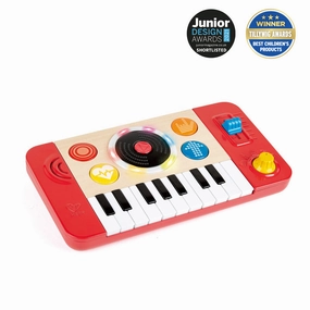 Hape DJ Mix & Spin Studio With Light and Sound Playset