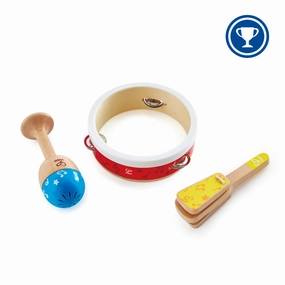Hape Junior Percussion Musical Playset - 3pcs