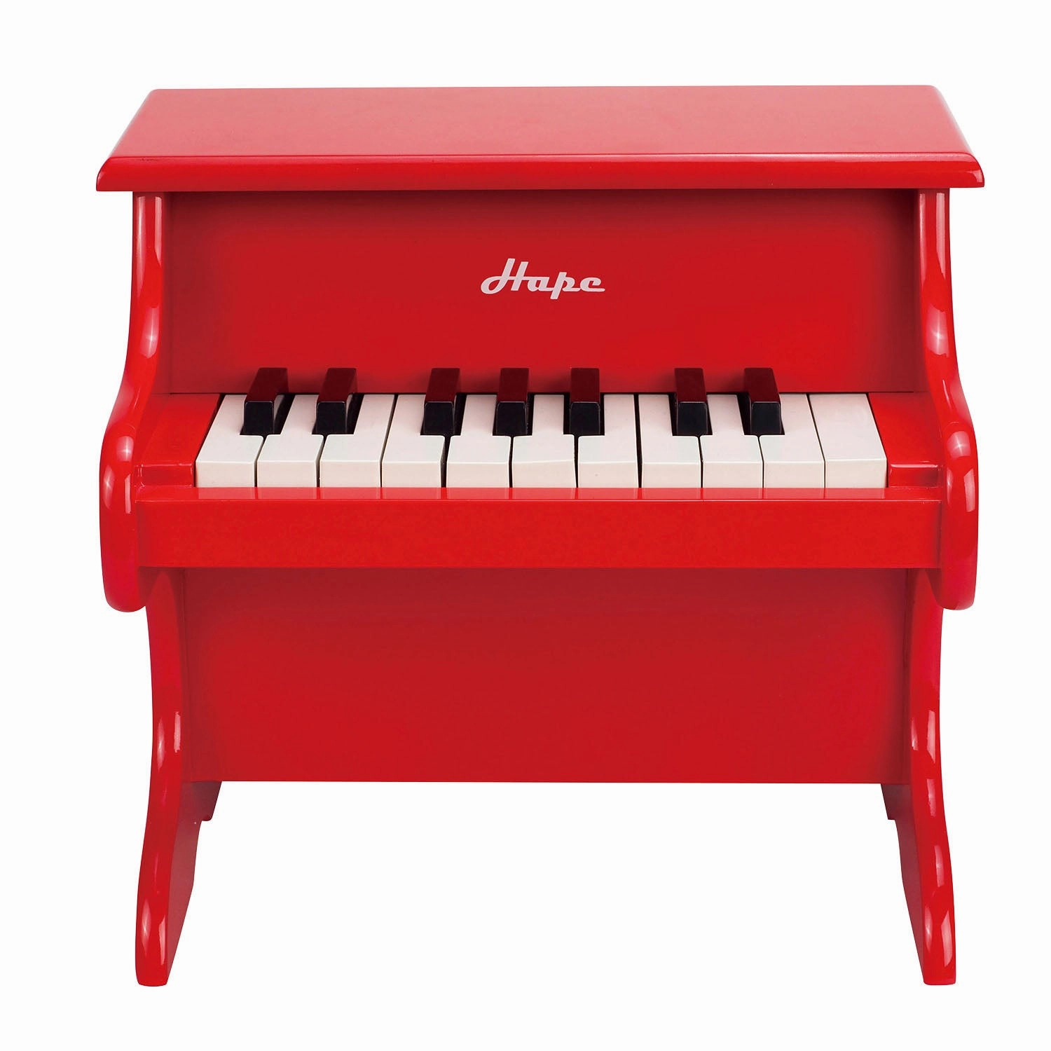 Hape Mini Playful Piano Musical Instrument Red