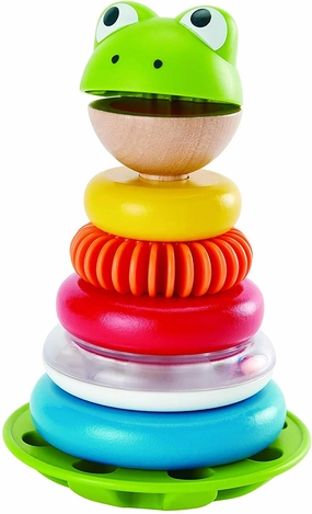 Hape Mr Frog Stacking Rings