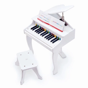 Hape Music Deluxe Grand Piano White 3pcs