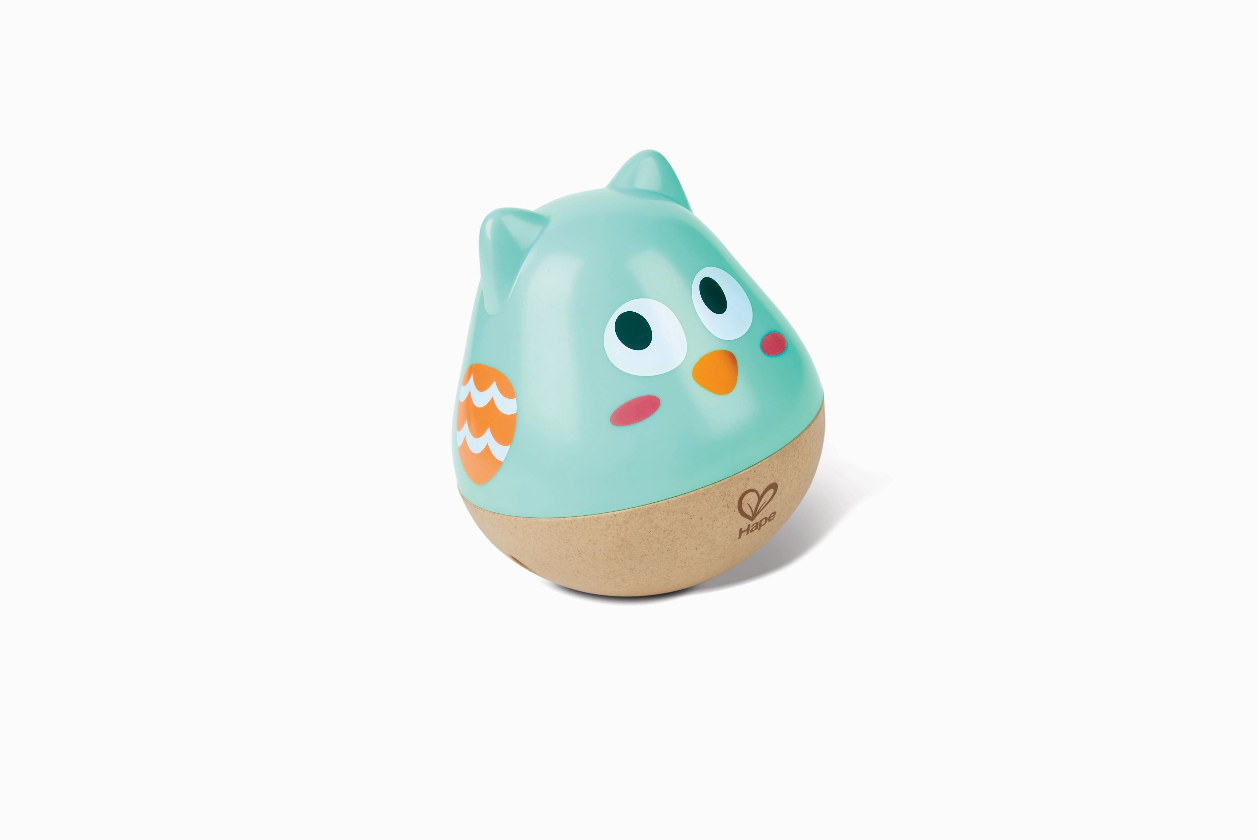 Hape Owl Musical Wobbler, 0M , Blue