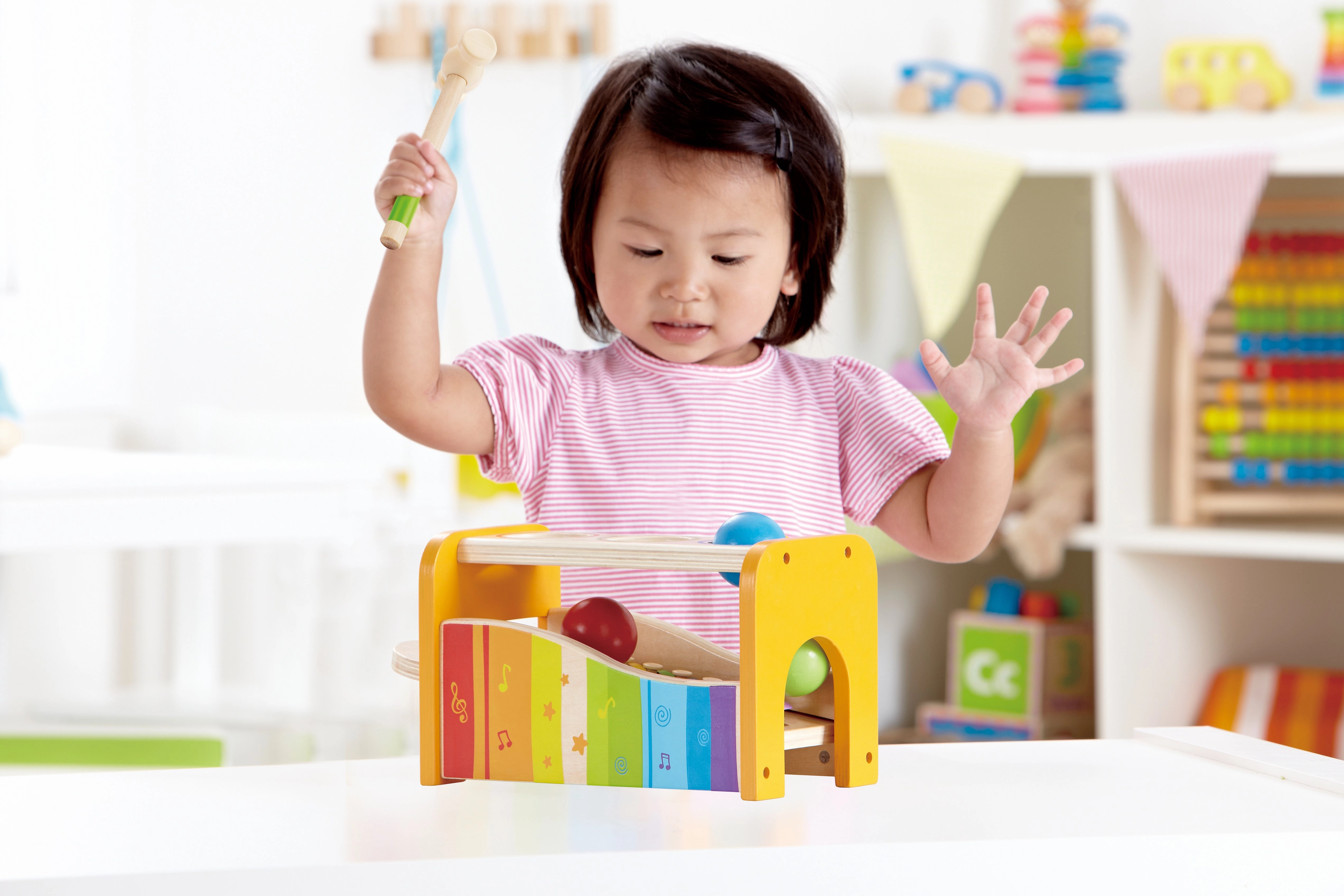 Hape Pound and Tap Bench Musical Toy