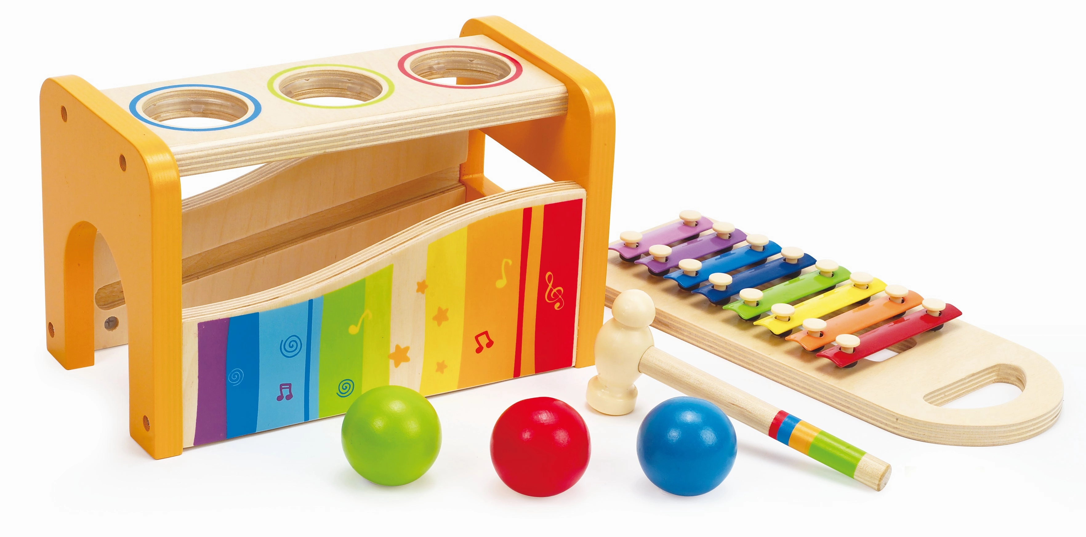 Hape Pound and Tap Bench Musical Toy