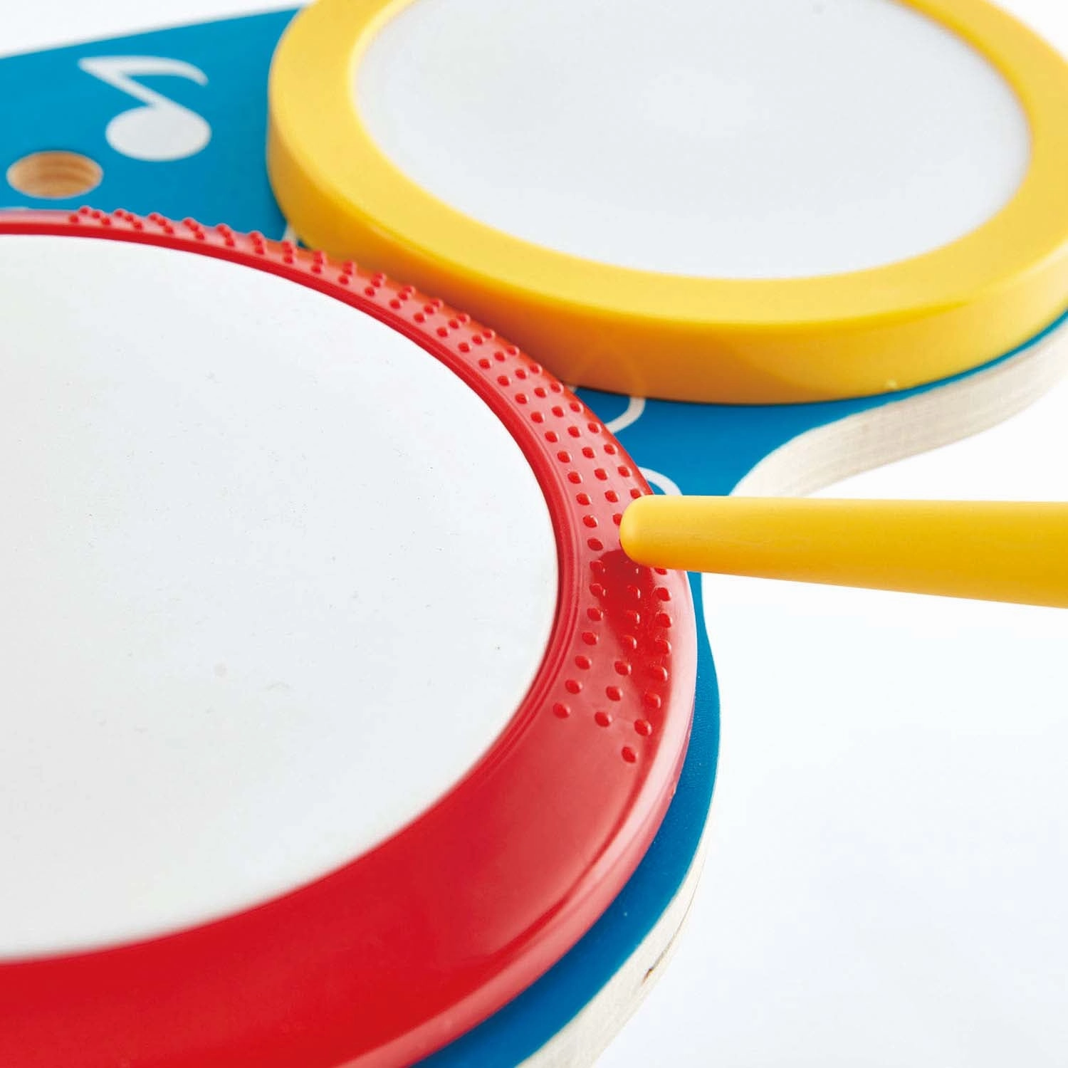 Hape Wooden Drum & Cymbal Musical Set