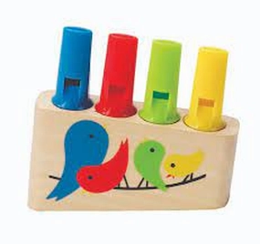 Hape Wooden Rainbow Pan Musical Flute