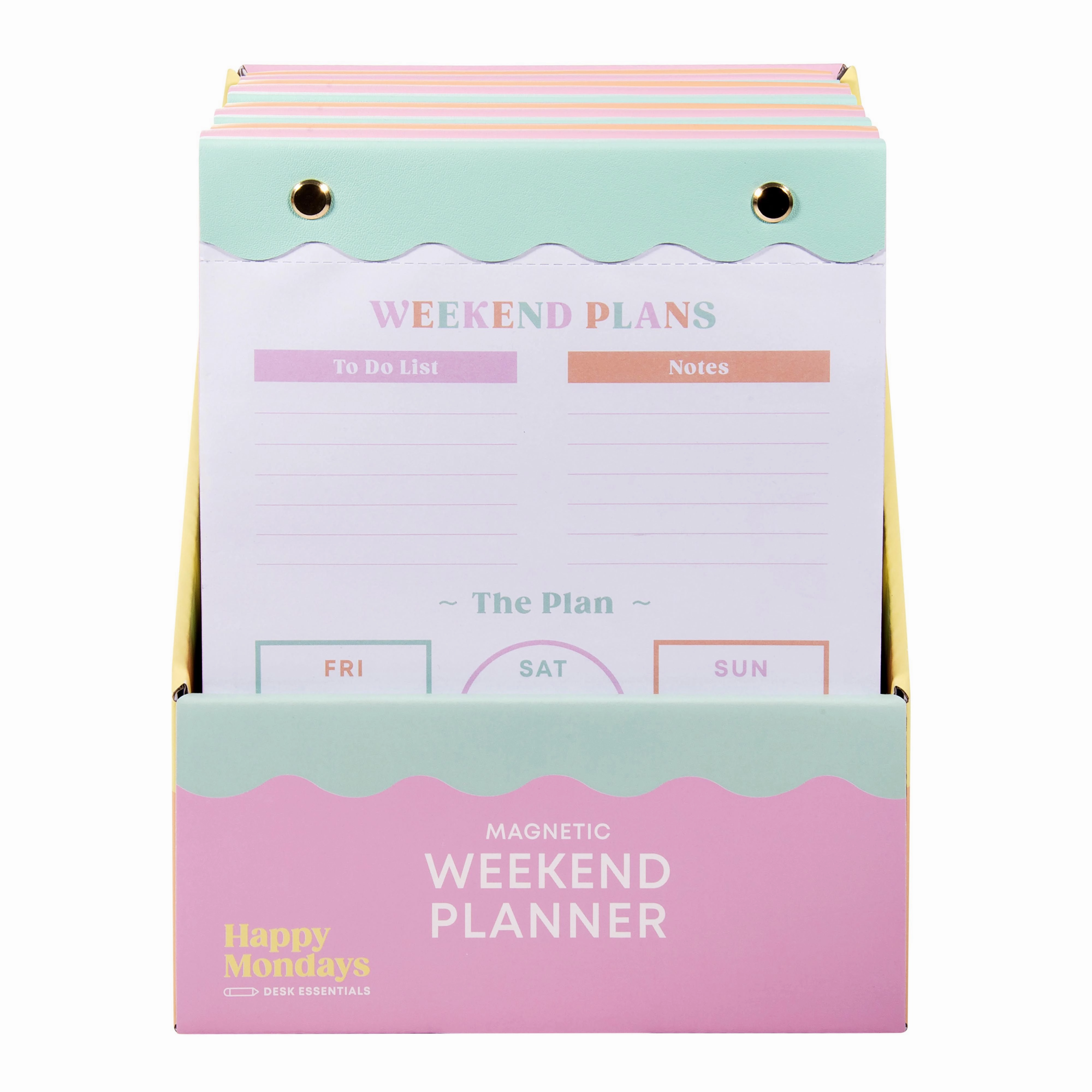 Happy Monday's Weekend Magnetic Planner