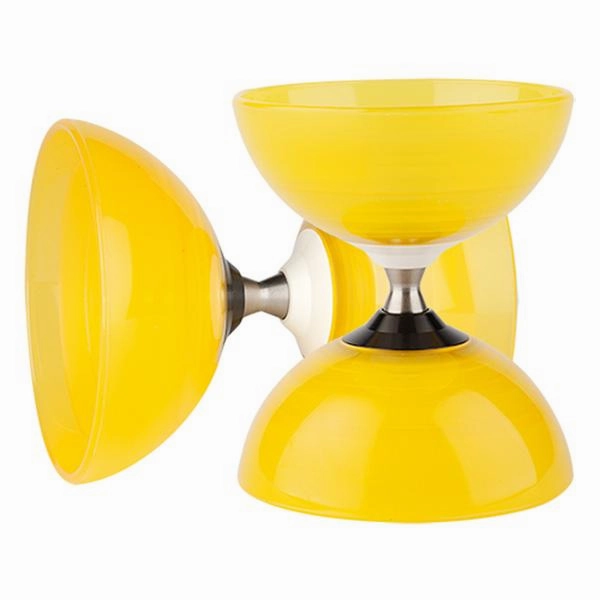 HENRYS DIABOLO BEACH FREE YELLOW WITH HANDSTICKS