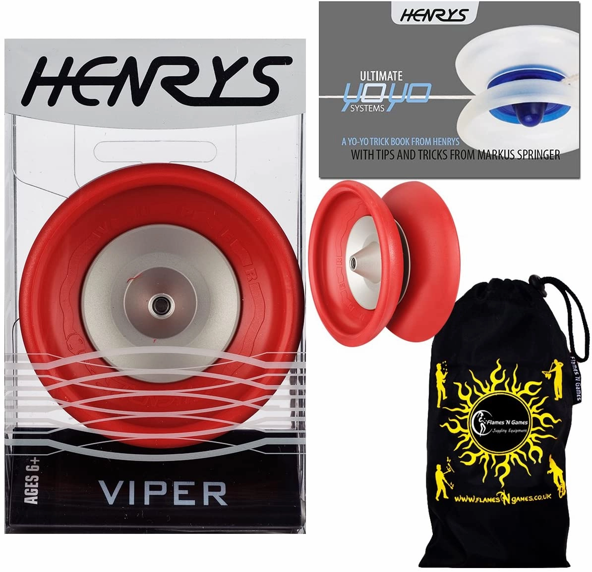 HENRYS YO-YO VIPER RED