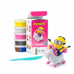 Hey Clay Minions Dave & Fluffy