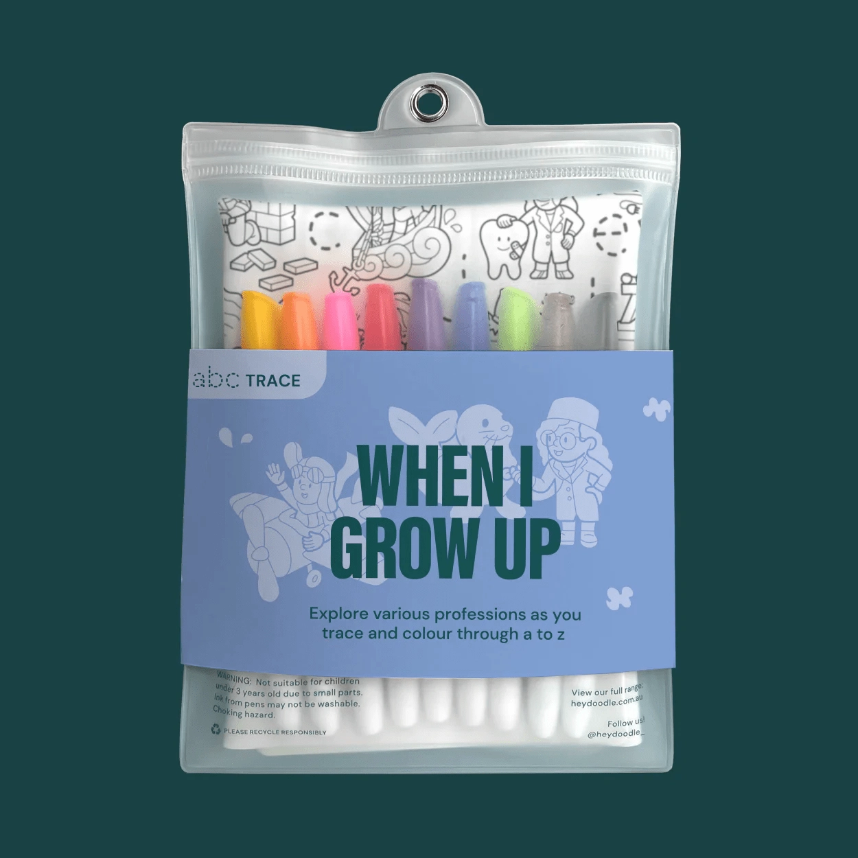 HeyDoodle Reusable Silicone Drawing Mat