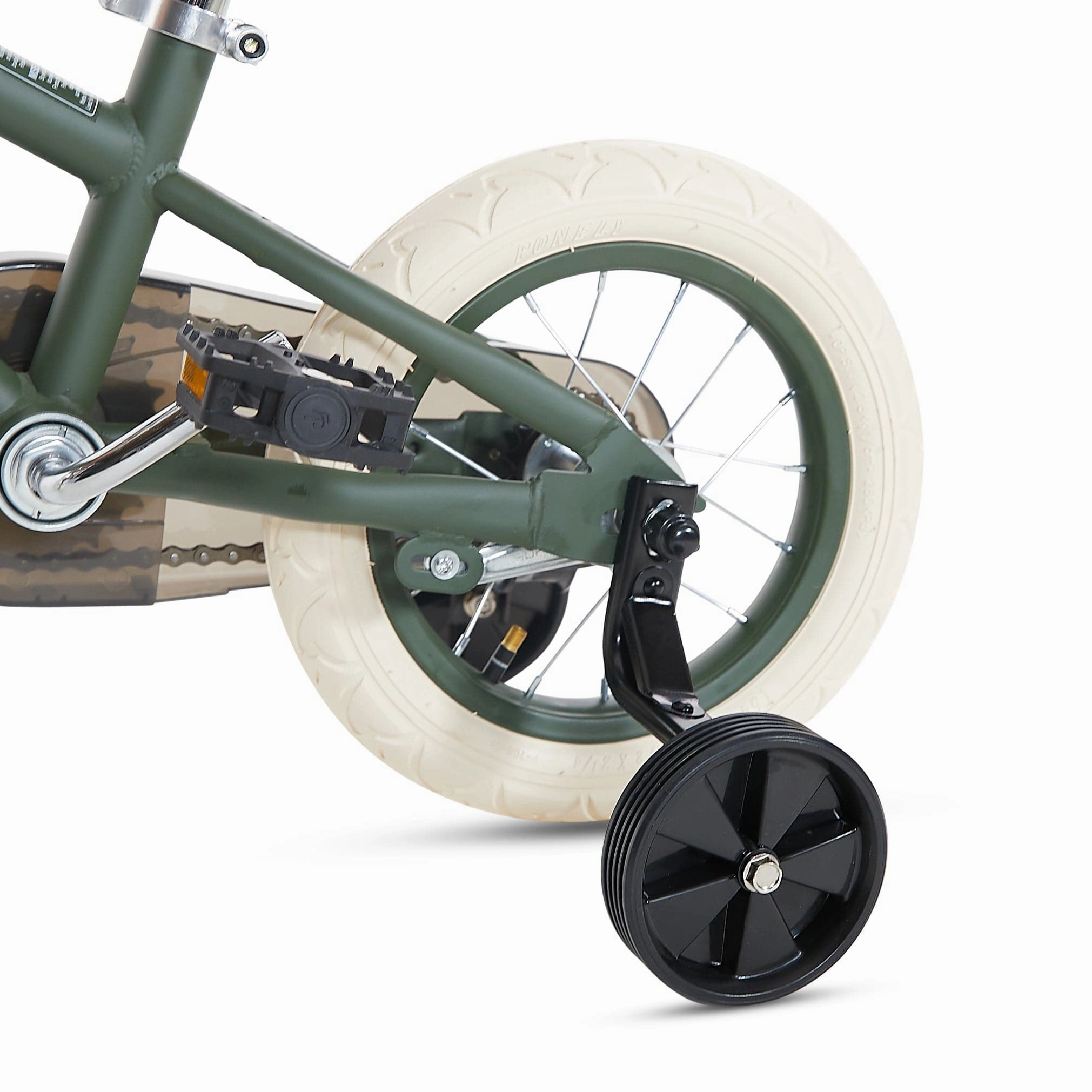 HipKids Classic Steel Bike with Wicker Basket