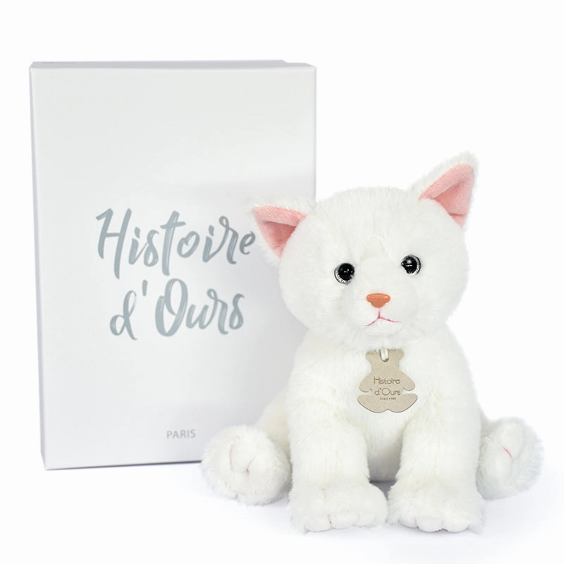 Histoire d'Ours Baby Cat White 18cm