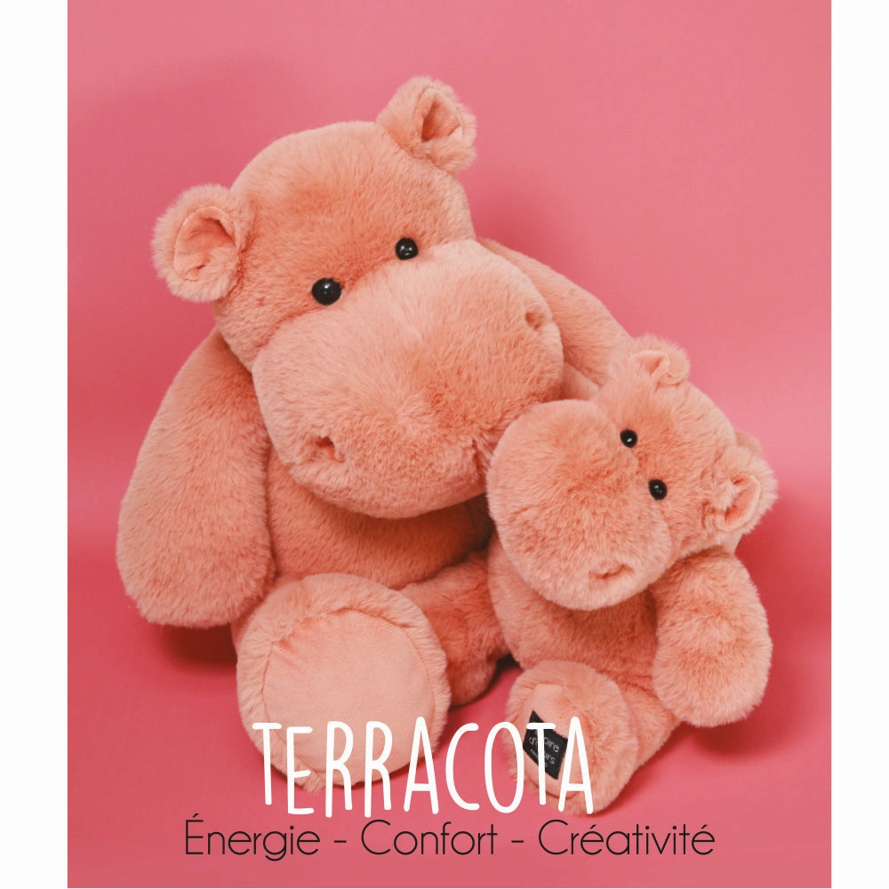 Histoire d'Ours Hippo Terracota 40cm
