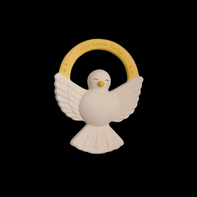 Holy Spirit Dove Natural Rubber Teether