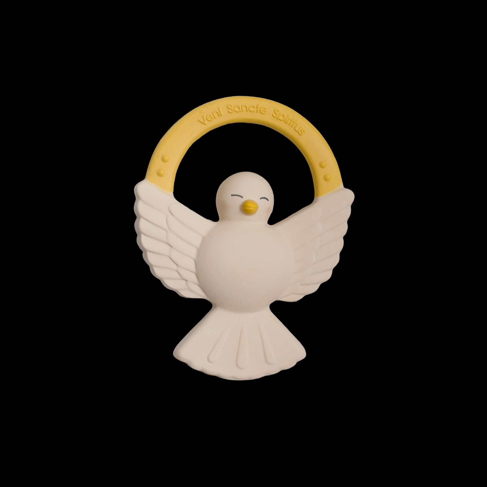 Holy Spirit Dove Natural Rubber Teether