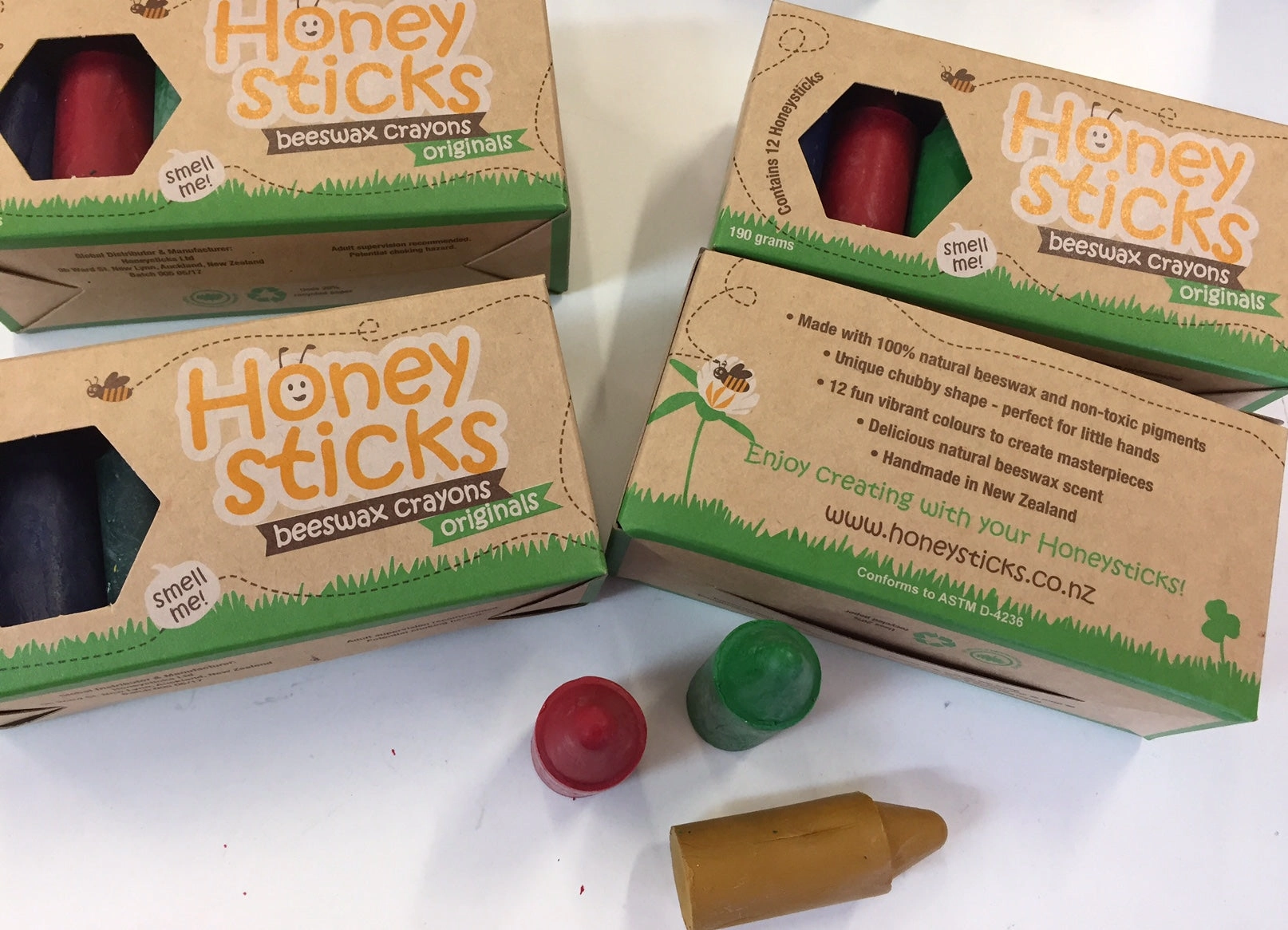 HoneySticks Beeswax Crayons