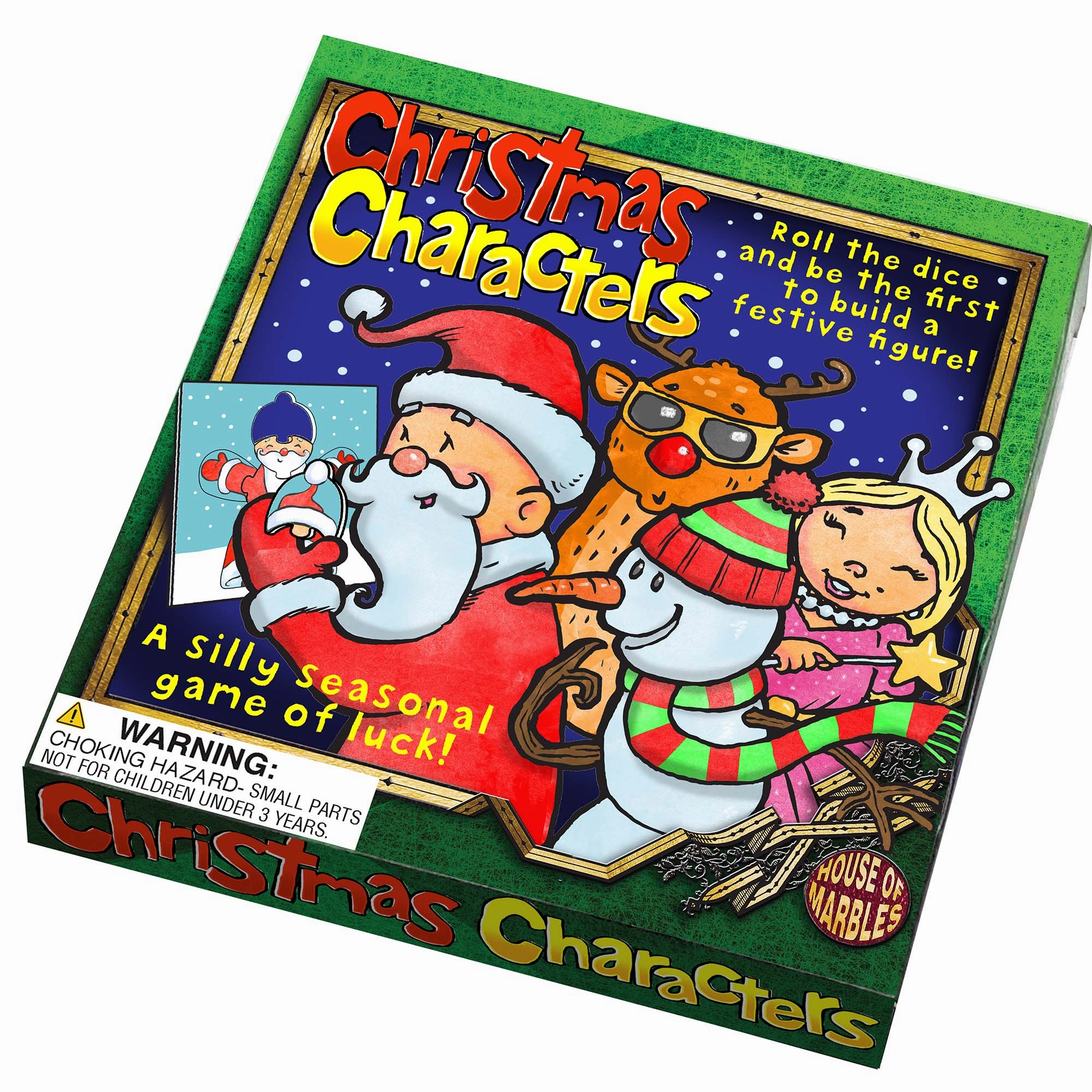 House of Marbles Christmas Characters Game