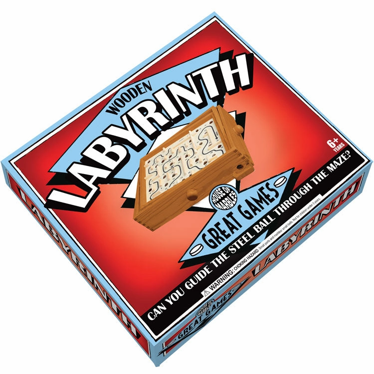 House of Marbles Large Labyrinth - Wooden Family Games