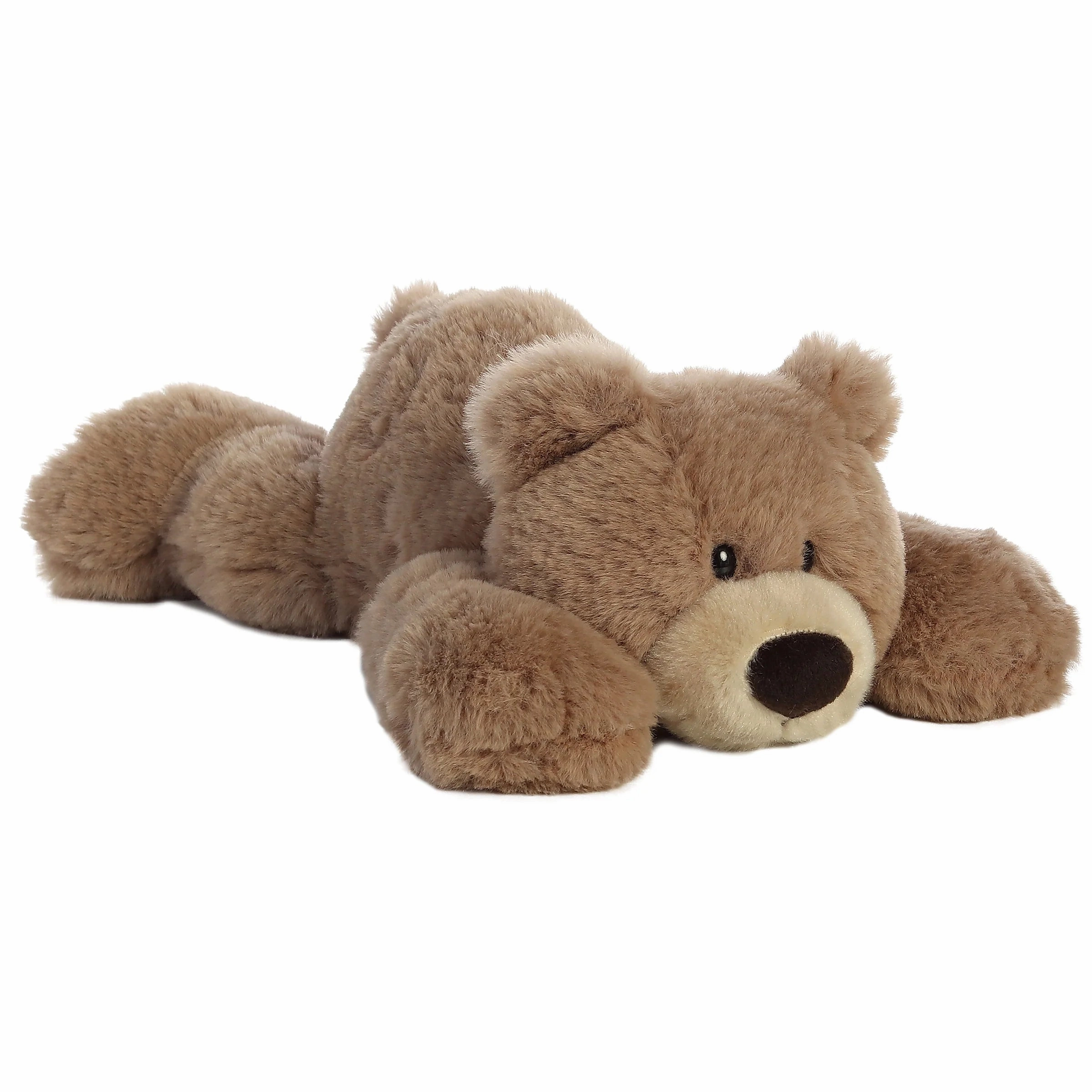 Hugga-wug Bear Taupe Lying 30cm