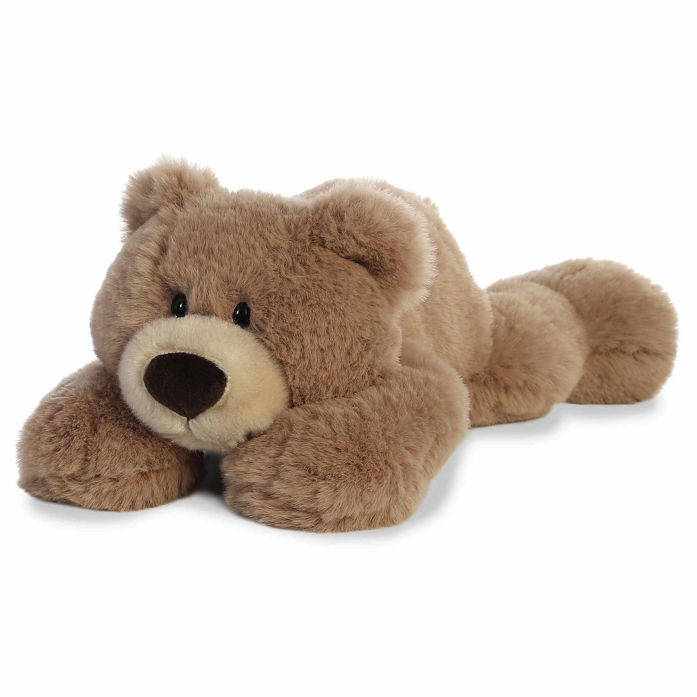 Hugga-wug Bear Taupe Lying 30cm