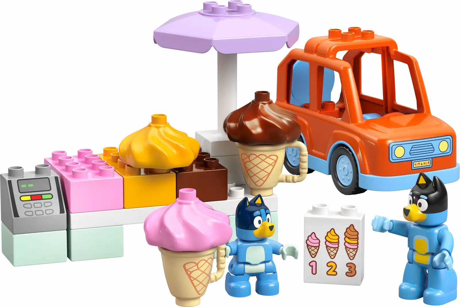 Ice Cream Trip With Bluey Lego 10458
