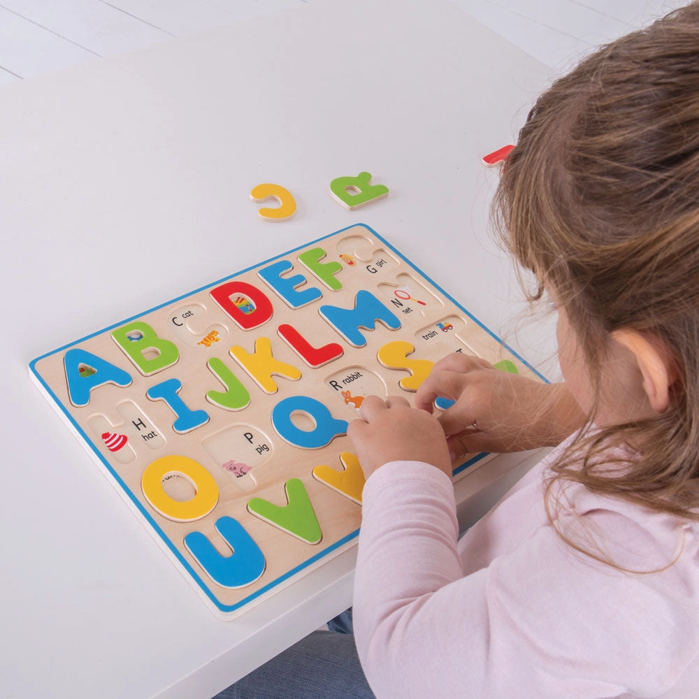 Inset Puzzle Uppercase Alphabet