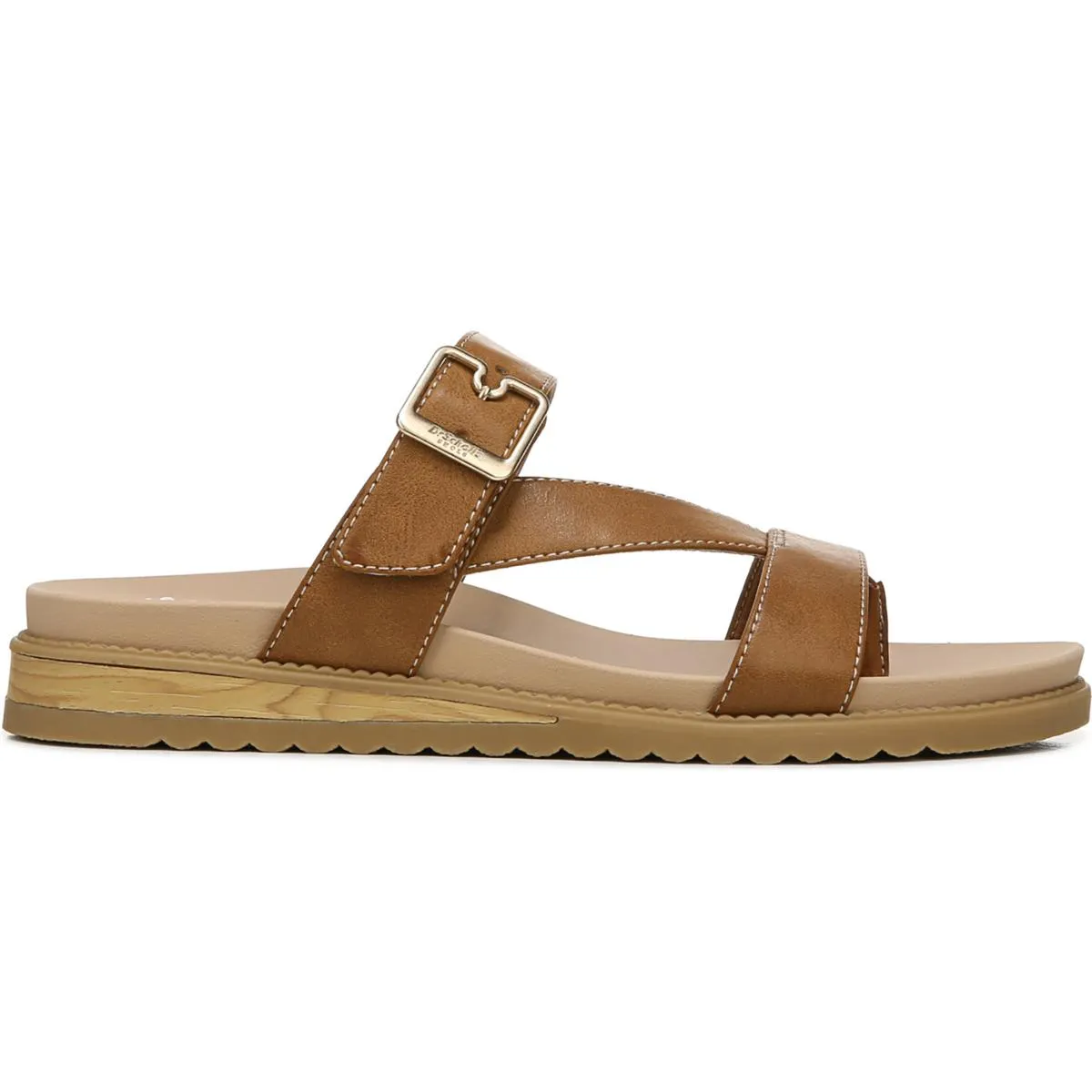 Island Dream Womens Metallic Thong Slide Sandals ecco Shoes