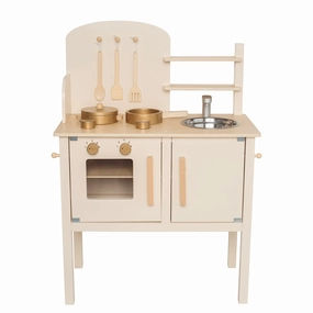 JaBaDaBaDo Kitchen with Pot & Pan Cream