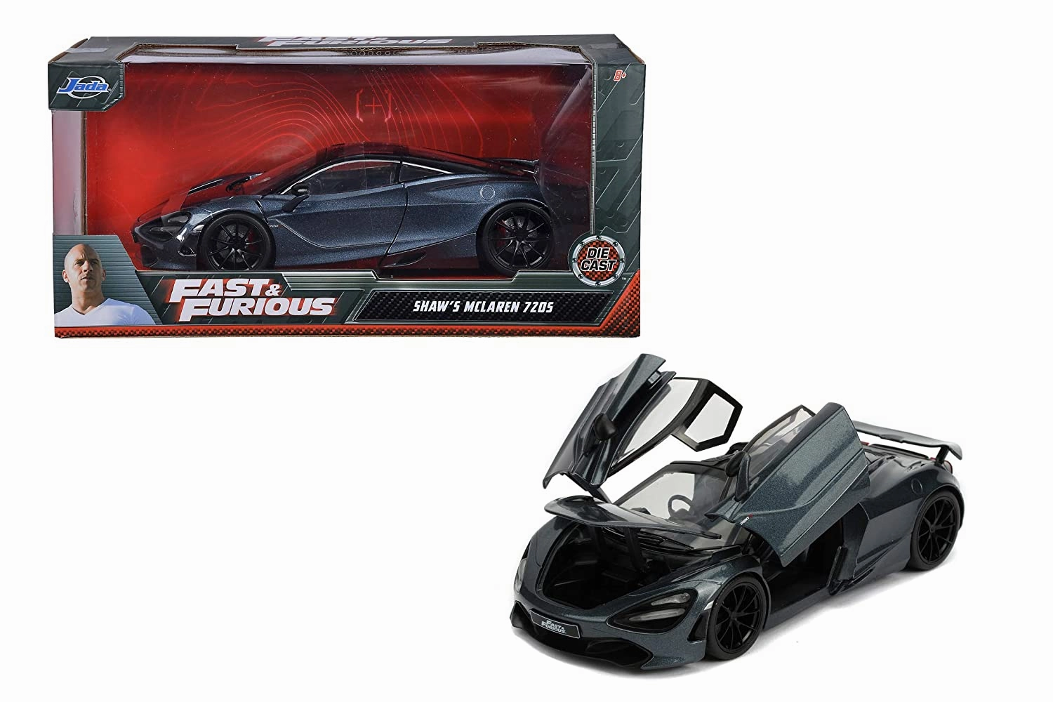 JADA - Fast & Furious Shaw's McLaren 720S 1:24