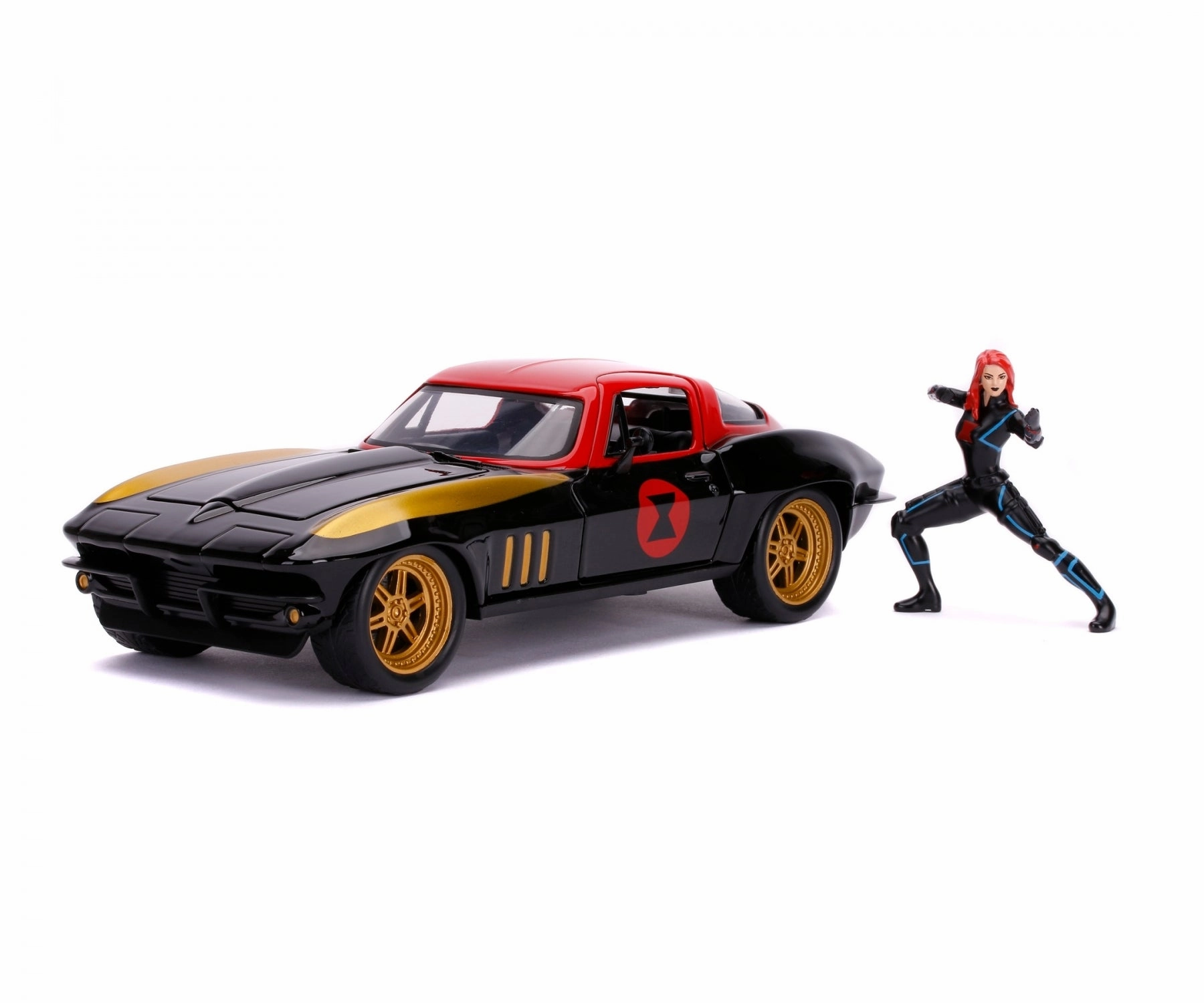 Jada - Marvel Black Widow 1966 Chevy 1:24